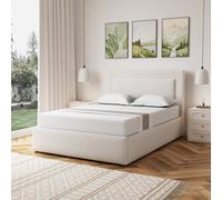 Unknown Weston Fabric 135Cm Double Ottoman Bed Frame With Storage