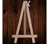 Unknown Woodeedoo Mini Wooden Table Top Easel 15Cm For A5 Canvas Plain Wood Display Stand For Painting Staining Art And Photos