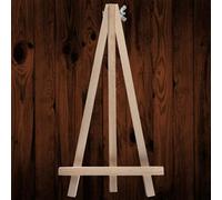 Unknown Woodeedoo Small Wooden Table Top Easel 25Cm For A4 Canvas Plain Wood Display Stand For Painting Staining Art And Photos