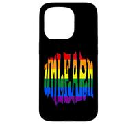 Unlearn Openminded Receptive LGBTQIA Pride Quote Case for iPhone 15 Pro