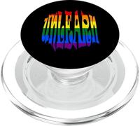 Unlearn Openminded Receptive LGBTQIA Pride Quote PopSockets PopGrip for MagSafe