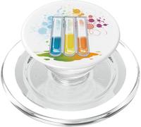 Unleash Creativity in the Test Tube with vibrant Colors PopSockets PopGrip for MagSafe