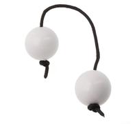 Unleash Creativity with 2 PCS Authentic Sand Eggs Asalato Instruments for Musicians (Black and White)