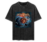 Unleash The Archers Time Stands Still Power Metal Logo Mens T-Shirt White Unisex Mens Tees XL