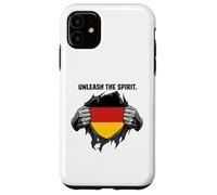 Unleash The German Spirit Chest Rip Case for iPhone 11