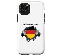 Unleash The German Spirit Chest Rip Case for iPhone 11 Pro