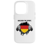 Unleash The German Spirit Chest Rip Case for iPhone 14 Pro