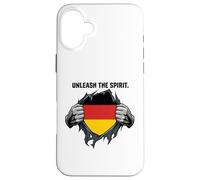 Unleash The German Spirit Chest Rip Case for iPhone 16 Plus