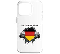 Unleash The German Spirit Chest Rip Case for iPhone 16 Pro