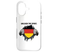 Unleash The German Spirit Chest Rip Case for iPhone 17