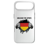 Unleash The German Spirit Chest Rip Case for iPhone Air