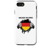 Unleash The German Spirit Chest Rip Case for iPhone SE (2020) / 7/8