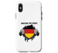 Unleash The German Spirit Chest Rip Case for iPhone X/XS