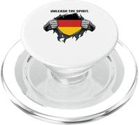 Unleash The German Spirit Chest Rip PopSockets PopGrip for MagSafe