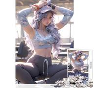 Unleash The Inner Athlete 1000 Teenager Pieces Jigsaw Puzzle Birthday Gifts Suitable for Couples DIY Toys Suitable for People Aged 14 And Above (38x52cm)