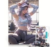 Unleash The Inner Athlete Jigsaw Puzzles 1000 Recall Fun Play Burr Free Clean Cut Pieces Portable Travel Friendly Fun Game (50x75cm)