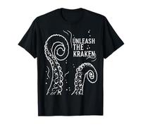 Unleash The Kraken Tentacles Squid Octopus For Men And Women T-Shirt