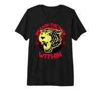 Unleash the Tiger in You for Young kung fu Fighters Premium T-Shirt