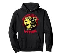 "Unleash the tiger in you" for young kung fu fighters Pullover Hoodie