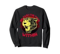 "Unleash the tiger in you" for young kung fu fighters Sweatshirt