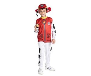Unleash Your Child's Imagination with the Official Marshall Paw Patrol Costume!- Includes Hat and Mini-Flashlight! - Size 3-4 years