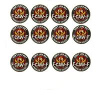 Unleash Your Fearless Side with The No Clucks Given Commemorative Coin, F-CAW-F Challenge Coin, Unique Gift for Courage & Self-Expression,12pcs