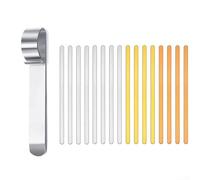 Unleash Your Inner Artist with the 17pcs Customizable Bracelet Metal Stamping Set Today