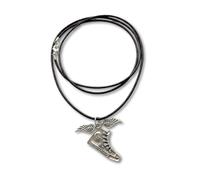 Unleash Your Inner Demigod with The Hermes Winged Shoes Necklace: The Ultimate Percy Jacksons Trendy Collectible & Gift | Stylish Fan Merchandise
