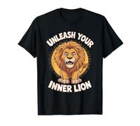 Unleash your inner lion Pun Lion Lions Animal King T-Shirt