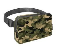 Unleash Your Wanderlust, Crossbody Bag for Men and Women, Perfect for Running, Walking, Hiking, and Cycling, Camouflage Pattern