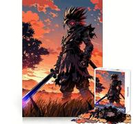 Unleashed Ninja Samurai Jigsaw Puzzles 1000 Piece for Teenagers Mental Workout Soothing Hobby (50x75cm)