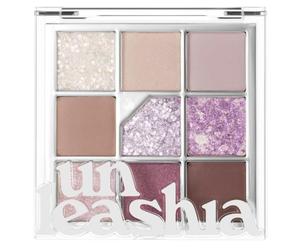 Unleashia Glitterpedia Eye Palette No.4 - All of Lavender Fog - Shimmer & Matte