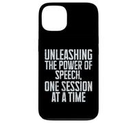 Unleashing the Power of Speech one Session Speech Therapy Case for iPhone 13