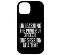 Unleashing the Power of Speech one Session Speech Therapy Case for iPhone 14