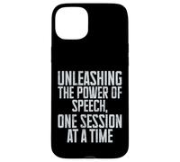 Unleashing the Power of Speech one Session Speech Therapy Case for iPhone 15 Plus