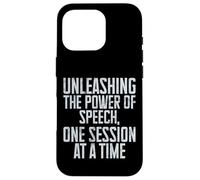 Unleashing the Power of Speech one Session Speech Therapy Case for iPhone 16 Pro