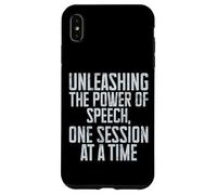 Unleashing the Power of Speech one Session Speech Therapy Case for iPhone XS Max
