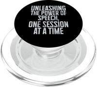 Unleashing the Power of Speech one Session Speech Therapy PopSockets PopGrip for MagSafe