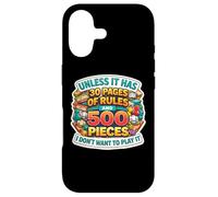 Unless It Has 30 Pages Of Rules And 500 Pieces Boardgame Fan Case for iPhone 17