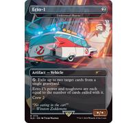 Unlicensed Hearse [Ecto-1] (Borderless Foil) (Secret Lair - The Real Ghostbusters) | Secret Lair Drops