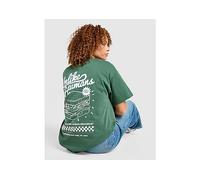 Unlike Humans Deli T-Shirt - Green - Womens XS