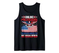Unlike Politicians Nurses Need to Be Qualified Sarcasm Tank Top