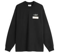 Unlikely Dry Goods Men's Team Logo Long Sleeve T-Shirt Black