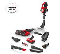Bosch BCS71PETGB stick vacuum/electric broom 2-in-1 stick vacuum Battery Dry Bagless Black, Red