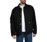 Unlined Canvas Barn Jacket Black M