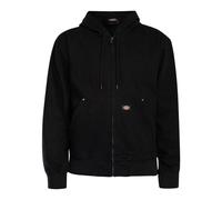 Unlined Canvas Barn Hooded Jacket Black S