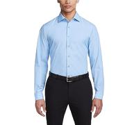 UNLISTED Kenneth Cole Men's Dress Shirt Solid, Light Blue, 20" Neck 37"-38" Sleeve