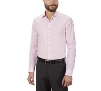 UNLISTED Men's Dress Shirt Regular Fit Solid, Pink, 16"-16.5" Neck 36"-37" Sleeve