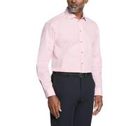 UNLISTED Men's Dress Shirt Regular Fit Solid, Pink, 18"-18.5" Neck 36"-37" Sleeve