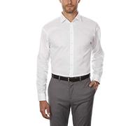 UNLISTED Men's Solid Dress Shirts, White, 20" Neck 34/35" Sleeve (4XL Big)